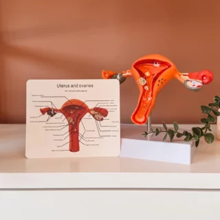 Gynaecologische echo om baarmoeder en eierstokken te controleren